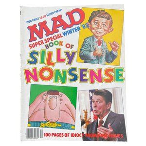 Vintage 1983 MAD Silly Nonsense Collectible Comedy Satire Comic Book Composition